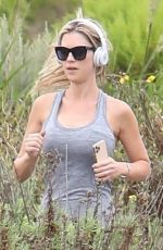 CHRISTINA ANSTEAD Out Jogging in Newport Beach 05/28/2020