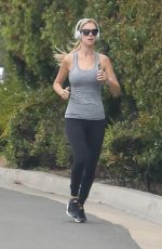 CHRISTINA ANSTEAD Out Jogging in Newport Beach 05/28/2020