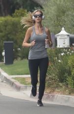CHRISTINA ANSTEAD Out Jogging in Newport Beach 05/28/2020