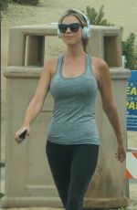 CHRISTINA ANSTEAD Out Jogging in Newport Beach 05/28/2020