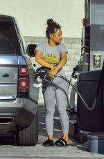 CHRISTINA MILIAN at a Gas Station in Studio City 05/24/2020