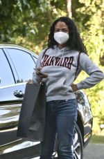 CHRISTINA MILIAN in Denim Out in Beverly Hills 05/12/2020