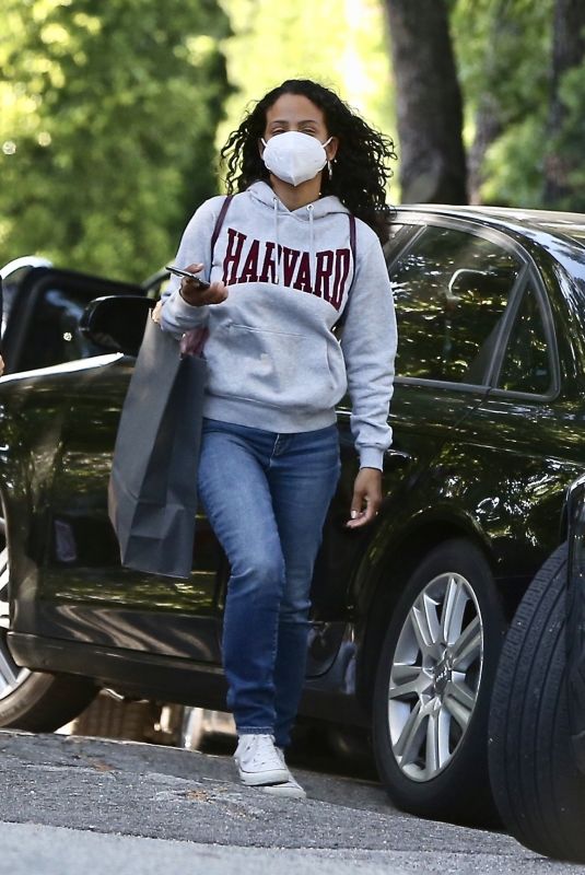 CHRISTINA MILIAN in Denim Out in Beverly Hills 05/12/2020