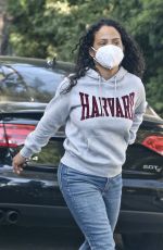 CHRISTINA MILIAN in Denim Out in Beverly Hills 05/12/2020