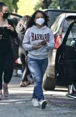 CHRISTINA MILIAN in Denim Out in Beverly Hills 05/12/2020