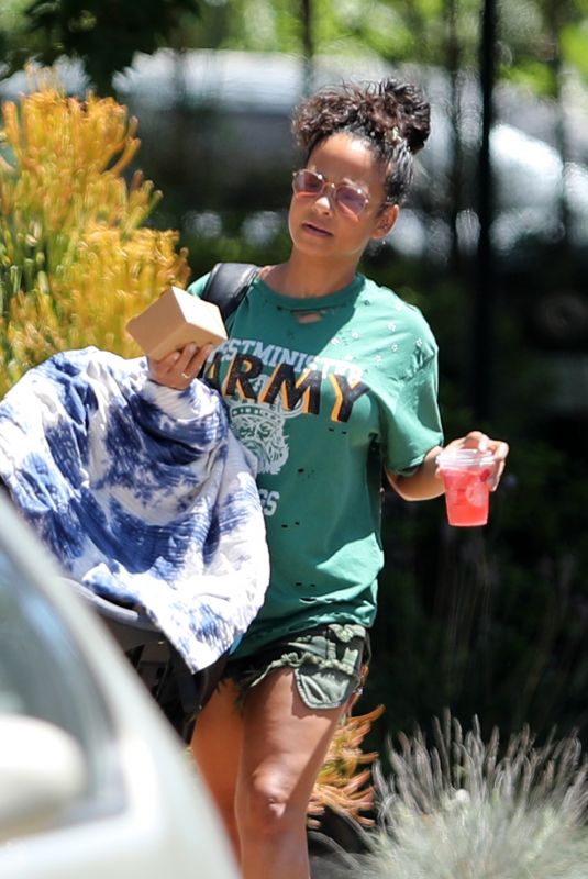 CHRISTINA MILIAN Outside Her House in Beverly Hills 05/17/2020