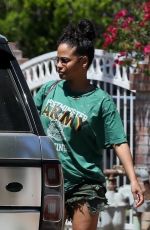 CHRISTINA MILIAN Outside Her House in Beverly Hills 05/17/2020