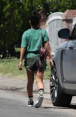 CHRISTINA MILIAN Outside Her House in Beverly Hills 05/17/2020