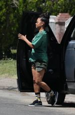 CHRISTINA MILIAN Outside Her House in Beverly Hills 05/17/2020