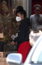 CHRISTINA MILIAN Wearing Mask Out Shopping in Los Angeles 04/04/2020