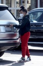 CHRISTINA MILIAN Wearing Mask Out Shopping in Los Angeles 04/04/2020