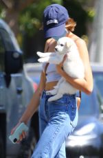 CINDY CRAWFORD and KAIA GERBER Out in Santa Monica 05/03/2020