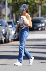 CINDY CRAWFORD and KAIA GERBER Out in Santa Monica 05/03/2020