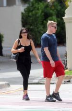 CLAUDIA ROMANI and Chris Johns Out in Miami Beach 05/23/2020