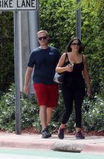 CLAUDIA ROMANI and Chris Johns Out in Miami Beach 05/23/2020