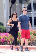 CLAUDIA ROMANI and Chris Johns Out in Miami Beach 05/23/2020