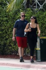 CLAUDIA ROMANI and Chris Johns Out in Miami Beach 05/23/2020