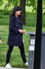 CLAUDIA WINKLEMAN Out at a Park in London 05/02/2020