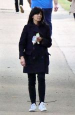 CLAUDIA WINKLEMAN Out at a Park in London 05/02/2020