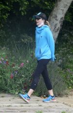 COURTNEY THORNE-SMITH Out Hikinig in Los Angeles 04/30/2020