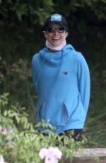 COURTNEY THORNE-SMITH Out Hikinig in Los Angeles 04/30/2020