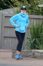COURTNEY THORNE-SMITH Out Hikinig in Los Angeles 04/30/2020