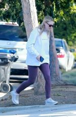 DAKOTA and ELLE FANNING Out in Los Angeles 05/12/2020