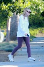 DAKOTA and ELLE FANNING Out in Los Angeles 05/12/2020