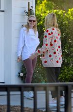 DAKOTA and ELLE FANNING Out in Los Angeles 05/12/2020