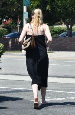 DAKOTA FANNING at Animal Hospital in Los Angeles 05/09/2020