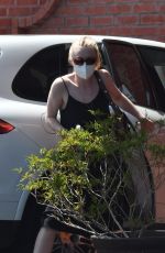 DAKOTA FANNING at Animal Hospital in Los Angeles 05/09/2020