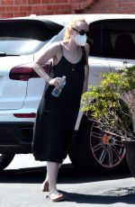 DAKOTA FANNING at Animal Hospital in Los Angeles 05/09/2020