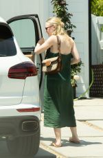 DAKOTA FANNING Moving Stuff in Los Angeles 05/07/2020