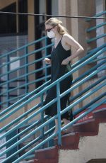 DAKOTA FANNING Moving Stuff in Los Angeles 05/07/2020