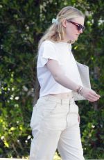 DAKOTA FANNING Out in Los Angeles 05/04/2020