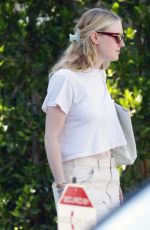 DAKOTA FANNING Out in Los Angeles 05/04/2020