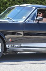 DAKOTA JOHNSON Driving Her Ford Shelby GT350 Out in Malibu 05/02/2020