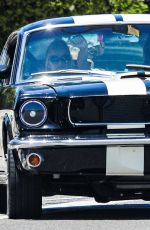 DAKOTA JOHNSON Driving Her Ford Shelby GT350 Out in Malibu 05/02/2020