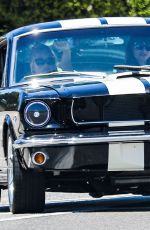 DAKOTA JOHNSON Driving Her Ford Shelby GT350 Out in Malibu 05/02/2020
