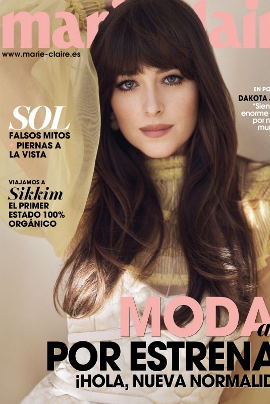 DAKOTA JOHNSON in Marie Claire Magazine, Spain June 2020