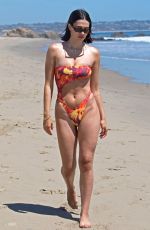 DELILAH and AMELIA HAMLIN in Bikinis at a Beach in Malibu 05/21/2020