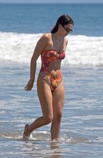 DELILAH and AMELIA HAMLIN in Bikinis at a Beach in Malibu 05/21/2020