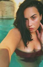 DEMI LOVATO in Swimsuit - Instagram Photos 05/02/2020