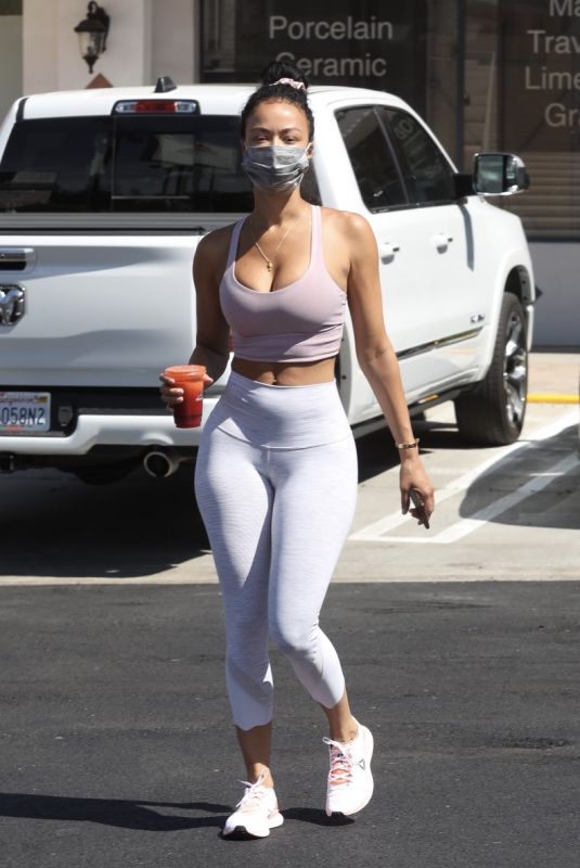 DRAYA MICHELE in Tights Out in Woodland Hills 05/07/2020