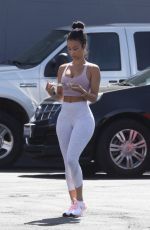 DRAYA MICHELE in Tights Out in Woodland Hills 05/07/2020