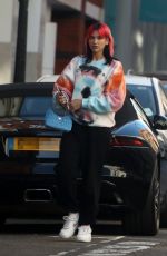 DUA LIPA and Anwar Hadid  Out and About in London 05/28/2020