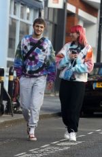 DUA LIPA and Anwar Hadid  Out and About in London 05/28/2020