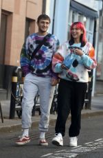 DUA LIPA and Anwar Hadid  Out and About in London 05/28/2020