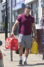 ELEANOR TOMLINSON and Will Owen Out Shopping in Coventry 05/19/2020
