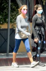 ELISABETTA CANALIS Out with a Friend in Beverly Hills 04/30/2020